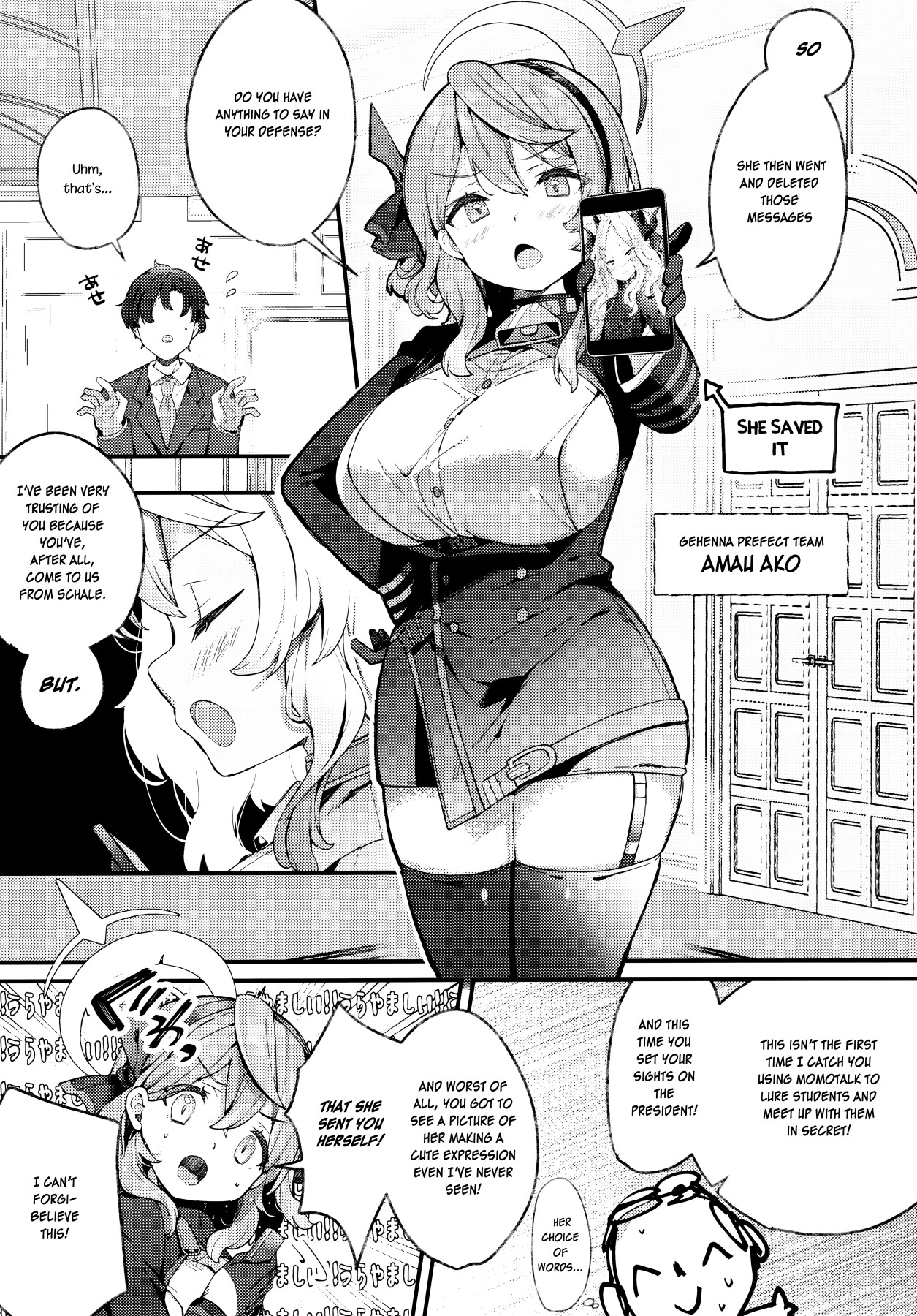 Hentai Manga Comic-Ako Amau's Runaway Delusion Error♡-Read-4